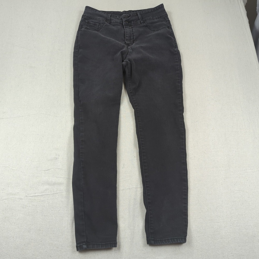 Curve Appeal Jeans Womens 12 31 Black Curve Creator High Rise Skinny Stretch